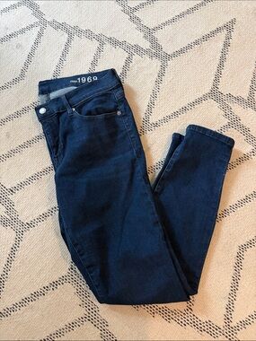 Gap Women's Dark Blue Skinny Jeans